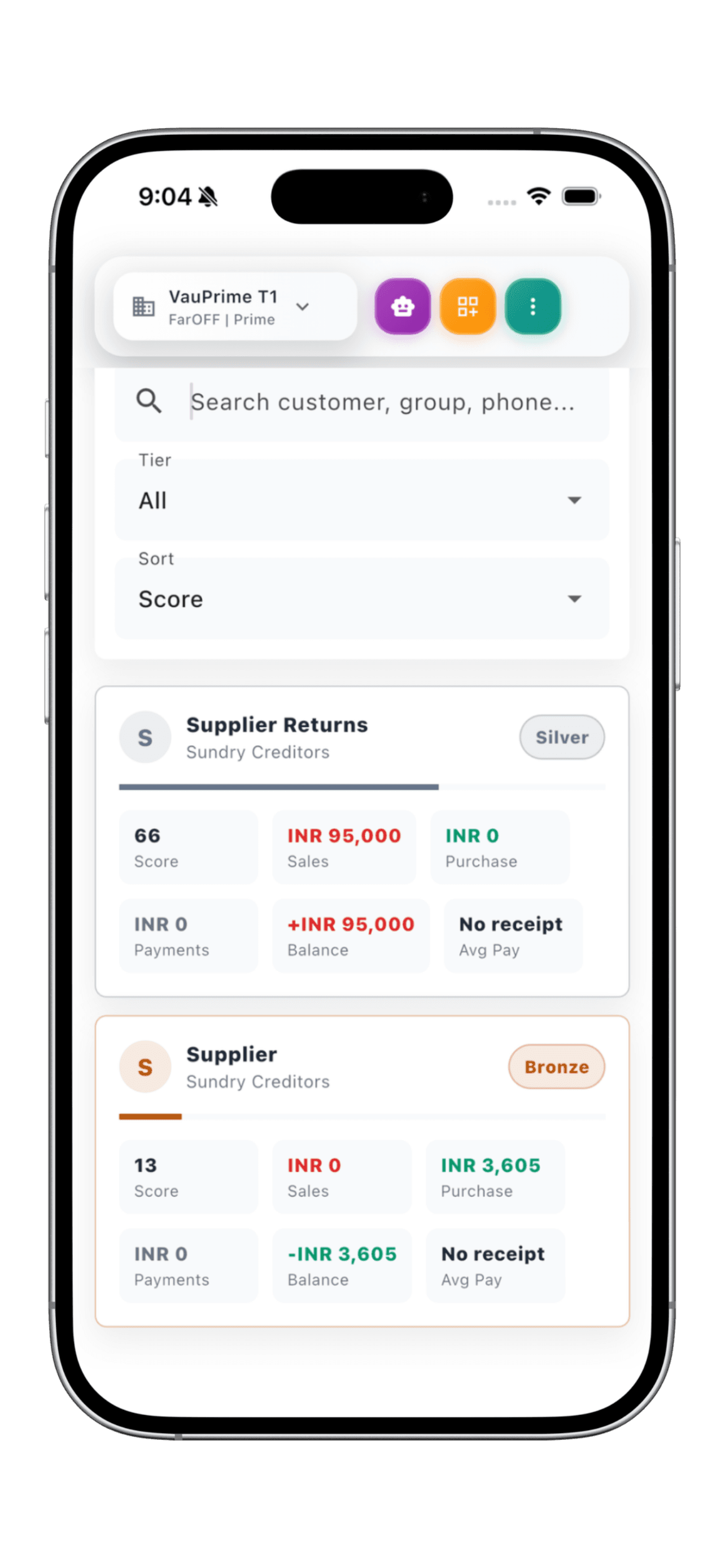 Select Account